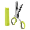 thumbnail image 1 of AMLESO Kitchen Shallot Scissors 5 Layers Hreb Cutter Green Onion Herb Cutlery, Mincer,, 1 of 8