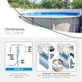 thumbnail image 3 of Swirl Bottom Round Overlap Pool Liner 48/52-in Deep, 3 of 7