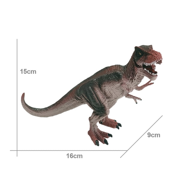 OUTOP Children Dinosaur Toys Simulation Animals Tyrannosaurus Rex Stegosaurus Brachiosaurus Spinosaurus Triceratops Model Toys