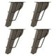 thumbnail image 2 of 4x Patas de muebles Patas de gabinete de TV Patas de repuesto de 5,91 pulgadas/15 cm Patas de sofá para escritorios Mesitas de noche Estantes de, 2 of 9