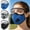 3Pcs Cycling Face Mask Under $5 a1, variant on Breathable Outdoor Sports Face Mask for Cycling, Washable Reusable Half Face Cover with Activated Carbon Filter for Adults, Lightweight Running Hiking Gear, Adjustable Ear Loops