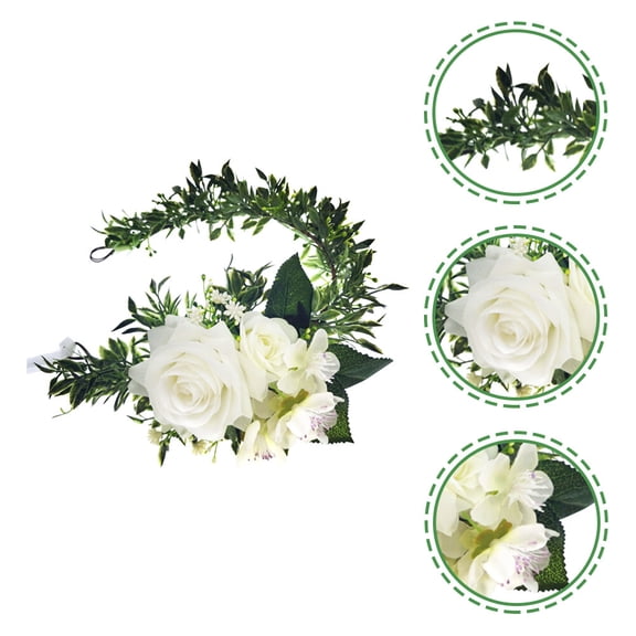 PTOOTP Flower Crowns Hair Decoration for Women Garden Party 1Set