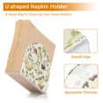 thumbnail image 5 of Yayeee Napkin Holder for Table Kitchen Paper Tissue Organization, Purple Birds Teapots, 5 of 8