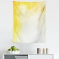 thumbnail image 1 of Yellow and White Tapestry, Fractal Mosaic Form Simplistic Abstract Triangles Color Transition Effect, Fabric Wall Hanging Decor for Bedroom Living Room Dorm, 5 Sizes, Yellow White, by Ambesonne, 1 of 1