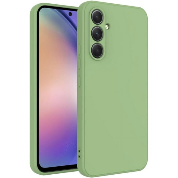 for Samsung Galaxy A25 5G Case Green, Scratch Resistant with Soft Touch, Slim Thin Phone Cover for Samsung Galaxy A25 5G