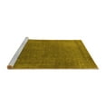 thumbnail image 2 of Ahgly Company Machine Washable Indoor Rectangle Oriental Yellow Industrial Area Rugs, 6' x 9', 2 of 4