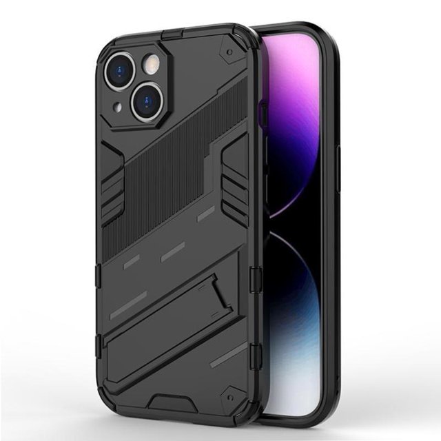 Funda para iPhone 15 Protección A Prueba De Golpes Con Soporte De TPU Duradero Y Práctico