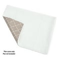 thumbnail image 2 of MidWest Homes for Pets QuietTime Reversible Dog Crate Pan Cover, 24 inch, Fleece, Mushroom Diamond, 2 of 8
