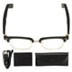 thumbnail image 3 of Gafas de sol con Audio ANGGREK Gafas de sol con Audio de acero Inoxidable Negro, 3 of 8