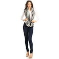 thumbnail image 5 of Sakkas Abir Soft Furry Reversible Short Twist Wrap Around Infinity Scarf - 1533-3-Black - One Size, 5 of 5
