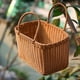 thumbnail image 3 of Cesta de la Compra de Ratán Cesta de la Compra Sencilla Cesta de Verduras Ecológica Cesta de Frutas Picnic Al Aire Libre,B, 3 of 10
