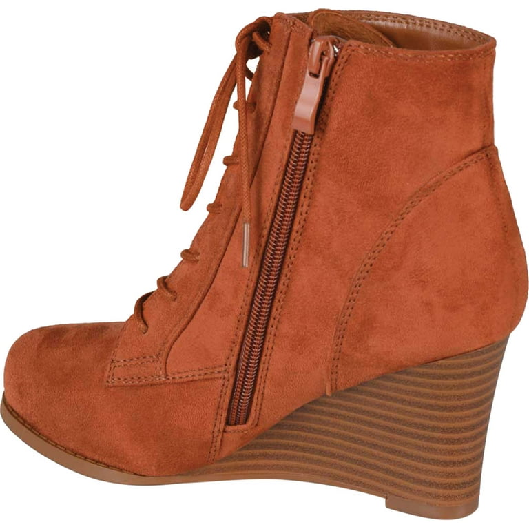 Journee collection magely wedge hotsell bootie