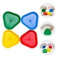 thumbnail image 4 of Miangastore 4pcs Card Holders Triangle Shaped Playing Card Holders Board Game Accessories, 4 of 9