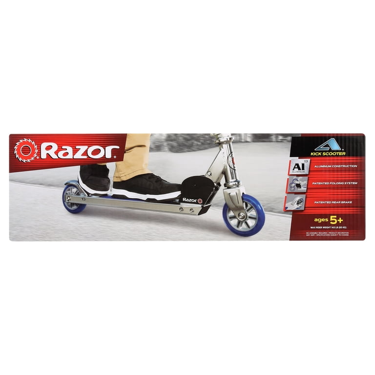 Razor A Kick Scooter Blue Lightweight Foldable photo 2