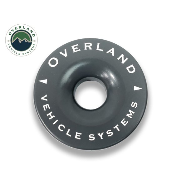 Overland Vehicle Systems Winch Snatch Block 19230003 41 000 Pound Capacity; 4 Inch; With Storage Bag