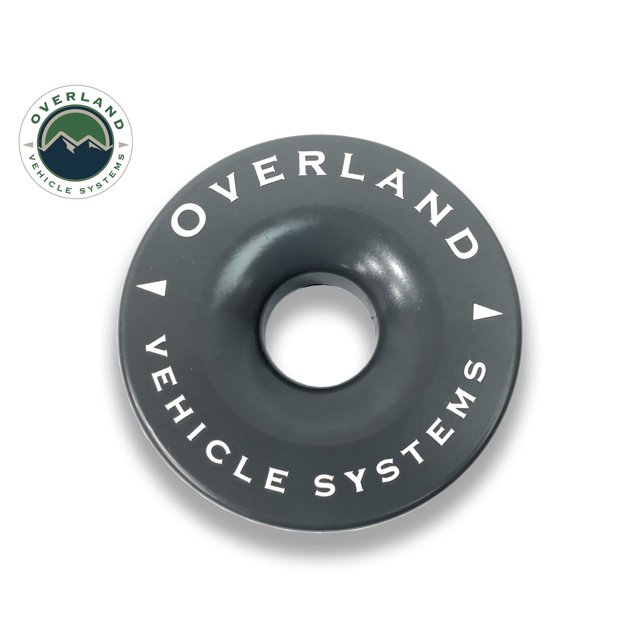Overland Vehicle Systems Winch Snatch Block 19230003 41 000 Pound Capacity; 4 Inch; With Storage Bag