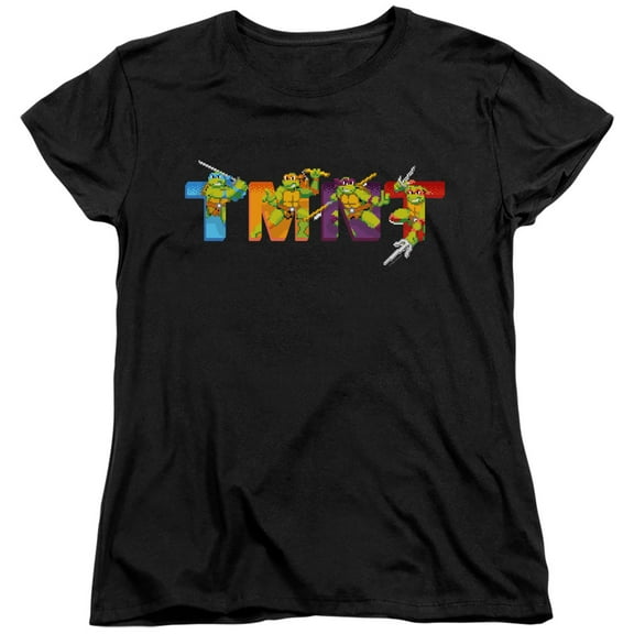 TMNT Teenage Mutant Ninja Turtles Arcade Main Screen Women's T Shirt
