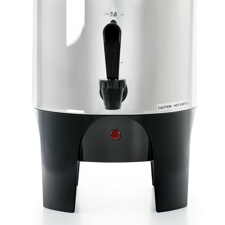 Professional Series 50-Cup Stainless Steel Residential Coffee Urn in the Coffee  Makers department at