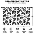 thumbnail image 2 of Blackout Kids Curtains,Halloween Black Pumpkin Silhouettes Childrens Insulated Curtains Set Of 2,Bedroom Essentials,Toddler Room Decor 42"x54", 2 of 5