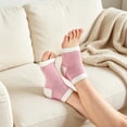 thumbnail image 5 of 1Pair Nylon Ankle Support Sleeves Breathable Ankle Brace Slip On Ankle Stabilizer For Running Walking Hiking Sports Sprain Protection(Pink-17.5Cm), 5 of 6