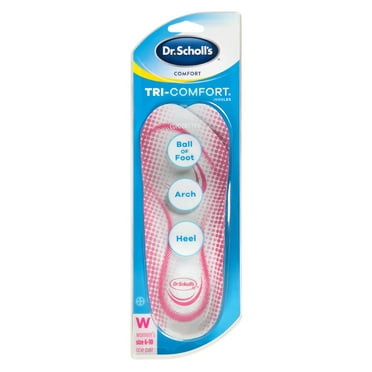 Dr. Scholls Tri-Comfort Insoles Womens (Size 6-10) (Pack of 3)