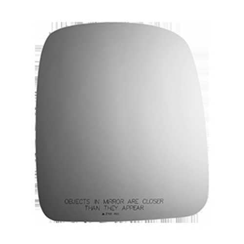 Burco Side View Mirror Replacement Glass with Motor Mount Plate - Clear Glass - 3765RSG