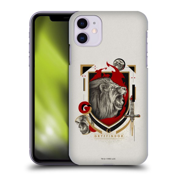 Head Case Designs Officially Licensed Harry Potter Deathly Hallows XXVII Gryffindor Hard Back Case Compatible with Apple iPhone 11