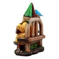 thumbnail image 4 of Ebros Whimsical Mr & Mrs Gnome Sitting On Rustic Chair With Blue Bird Statue Grow Old With Me Guest Greeter Patio, 4 of 5