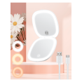 thumbnail image 1 of Gospire 3.9" Rechargeable Travel Makeup Mirror With Lights And Magnification 10X, 3 Light Colors & Adjustable Brightness, Magnetic Closure & Memory Fu, 1 of 4