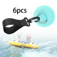 thumbnail image 6 of 6 Pieces Holder Straps Keeper Inflatable Boat Paddle Storage Durable Clip for Rowing, Canoe, Watercraft Green, 6 of 8