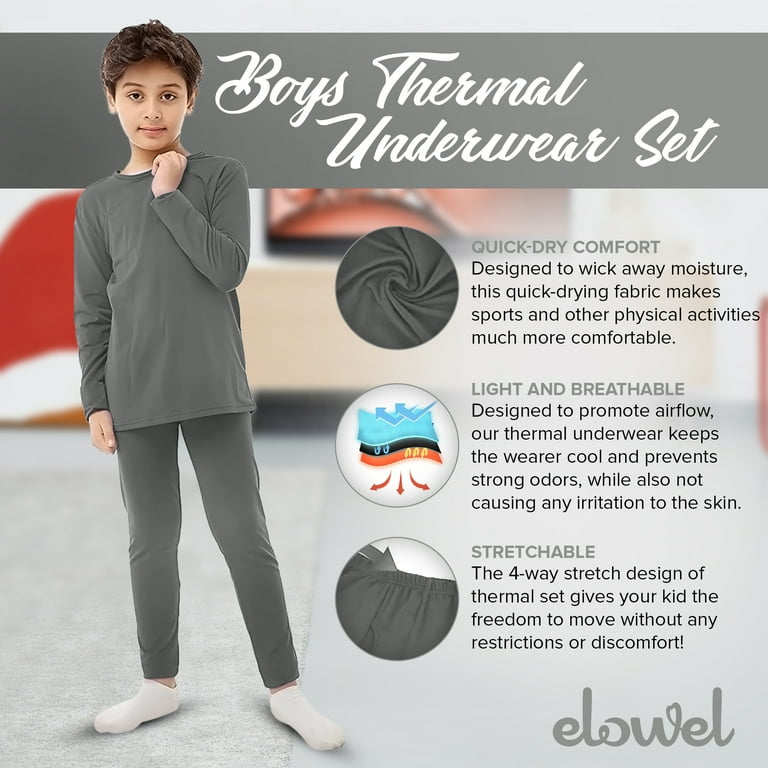 Boys thermal set best sale
