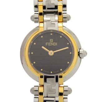 FENDI 3600L F Belt Watch Analog Digital Silver Women\'s Fendi 3600L F belt stainless steel watch silver | eBay main image 2