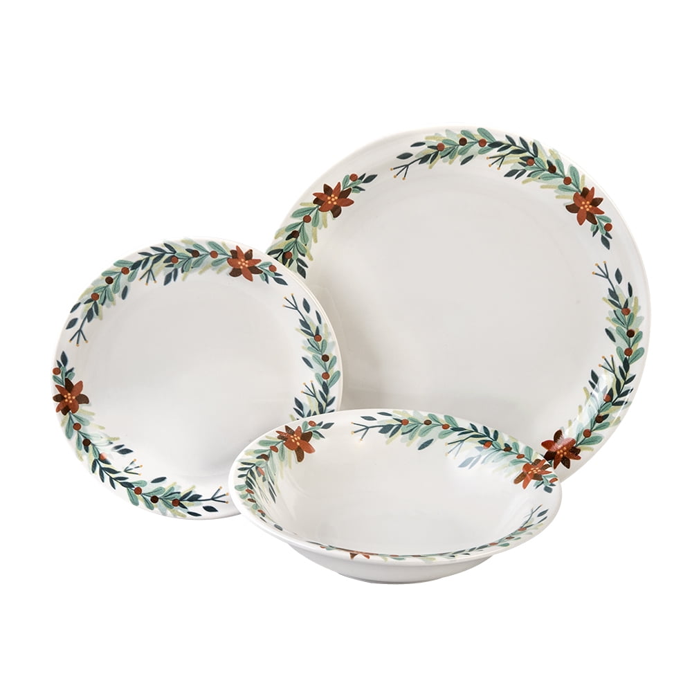 Vajilla Amazon Vajilla 20 Piezas Porcelana Fina Platos Vajilla