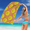thumbnail image 4 of Matoen Lightweight Thin Beach Towel Oversized 59"x30" Microfiber Sand Free Towels for Adult Quick Dry Travel Camping Beach Accessories Vacation Gift, 4 of 6