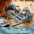 thumbnail image 5 of Star Wars Imperial Star Destroyer Buildable Starship Set, Star Wars Toy for Kids with Darth Vader & 25th Anniversary Minifigure Cal Kestis, Star Wars Gift for Boys, Girls and Fans, 75394, 5 of 7
