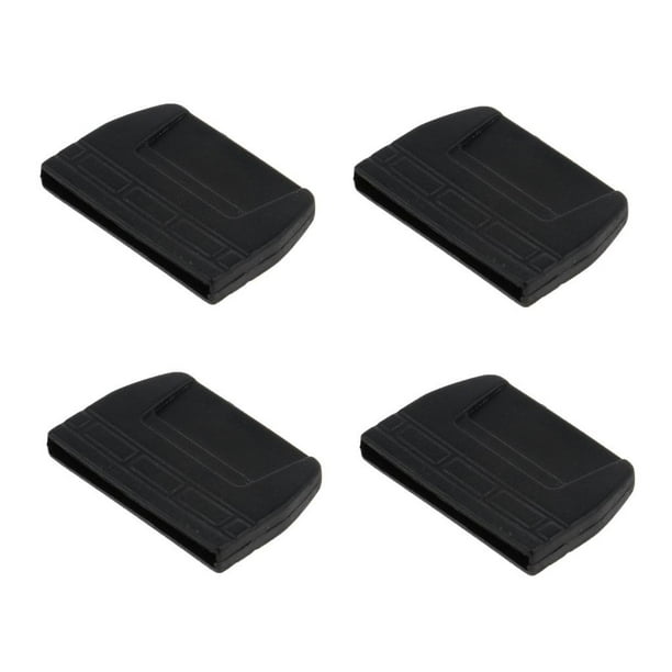 4 hebillas de cola con clips para correas de mochila de 0,79"/1"/1,18"/1,5" de ancho 25 mm