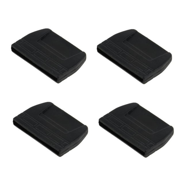 4 Pcs Clips de Fin Durables Boucles s'Adapte à Sangle 20mm/25mm/30mm/38mm