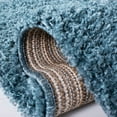 thumbnail image 6 of SAFAVIEH Venus Elijah Solid Plush Shag Area Rug, Blue, 6' x 9', 6 of 9