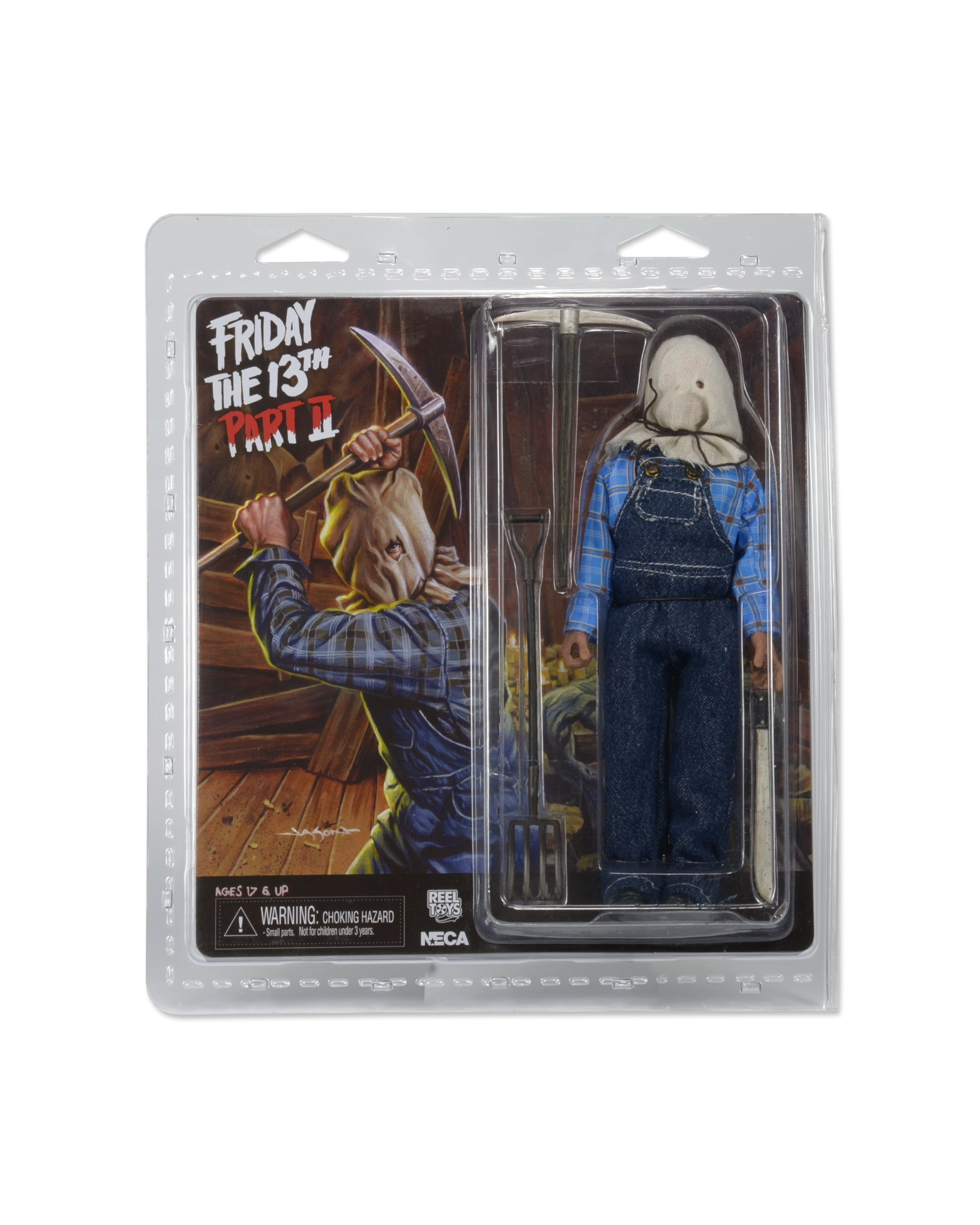 NECA Friday The13th Jas上の Pアート 2 Clothed 8 アクション フィギュア Monkey Depot - Collectible Figure: Neca Friday The 13th Part
