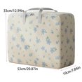 thumbnail image 3 of YFGEFTR Clothes Storage Bag with Zipper and Handles, Foldable Quilt Organizer for Blankets/Wardrobe Use (20.87''x7.84''x12.99''), 3 of 5
