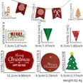 thumbnail image 4 of Esta decoración de bandeja escalonada incluye 3 juegos de letreros navideños de pie; La bandeja escalonada NO está incluida., 4 of 5