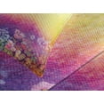 thumbnail image 4 of Ambesonne Floral Quilted Bedspread Set 3 Pcs, Spring Flowers Ivy Art, Queen Size, Purple Yellow Multicolor, 4 of 5