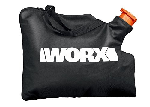 worx 50026858 trivac collection blower and vacuum bag, black