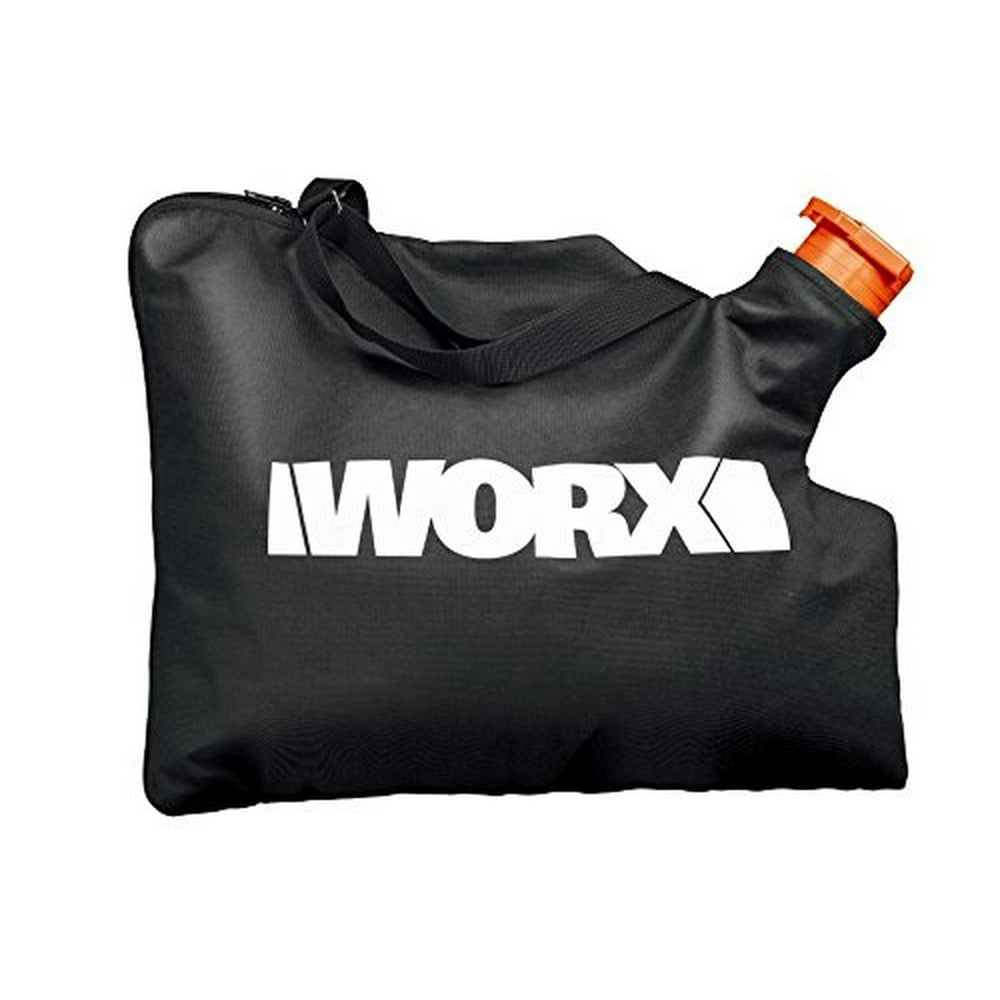 worx 50026858 trivac collection blower and vacuum bag, black