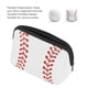 thumbnail image 4 of Bolsa De Maquillaje Con Estampado De Softbol, ​​​​2 Piezas, Cosméticos De Béisbol, 4 of 7