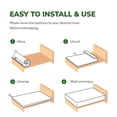 thumbnail image 4 of MLILY Elysian 12 inch Hybrid Mattress, King Size Memory Foam Mattress, Pocket Spring, 4 of 10