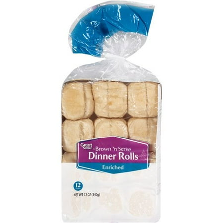rolls serve brown value oz ct walmart