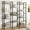 Gray, variant on Walsunny 4 Tier Bookshelf Triple Wide Industrial Bookcase Large Open Display Bookshelves with Metal Frame Wood Style Shelves Rustic Brown
