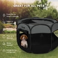 thumbnail image 4 of Corralito portátil para cachorros Goozii para interiores/exteriores, para perros pequeños, 4 of 7