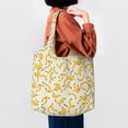 thumbnail image 4 of Vsdgher Banana Print canvas Tote Bag, Lightweight Cloth Bags, Suitable for shopping, groceries, travel, 4 of 4